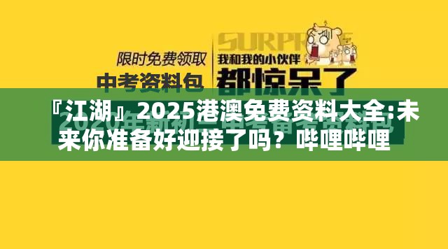 『江湖』2025港澳免费资料大全:未来你准备好迎接了吗？哔哩哔哩