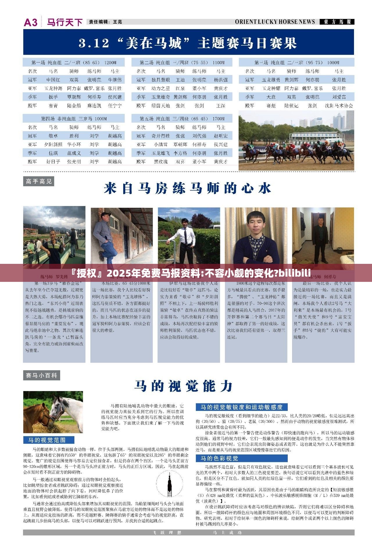 『授权』2025年免费马报资料:不容小觑的变化?bilibili
