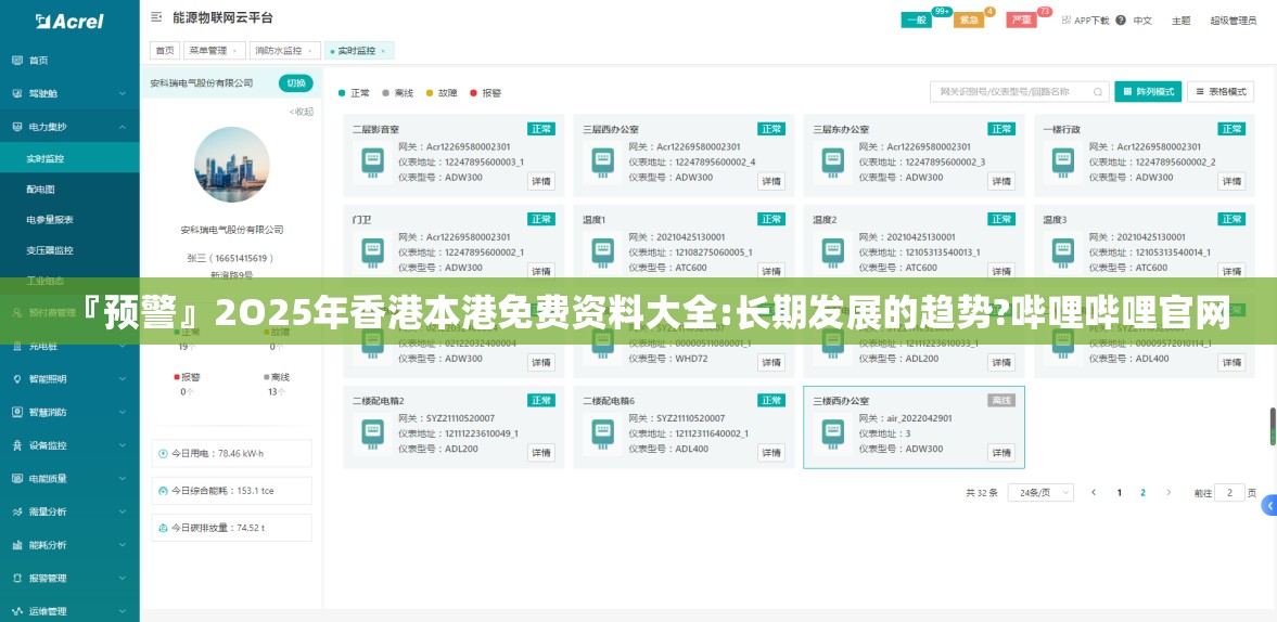 『预警』2O25年香港本港免费资料大全:长期发展的趋势?哔哩哔哩官网