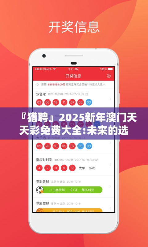 『猎聘』2025新年澳门天天彩免费大全:未来的选择又应该是什么？积极解释落实