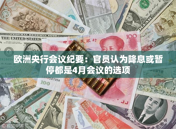 欧洲央行会议纪要：官员认为降息或暂停都是4月会议的选项