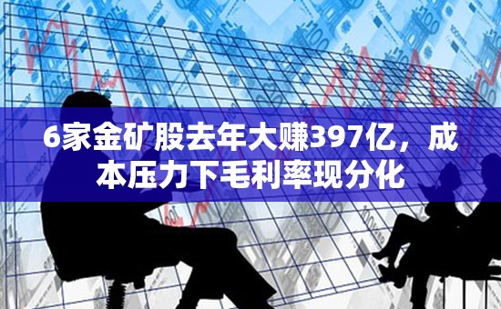 6家金矿股去年大赚397亿，成本压力下毛利率现分化