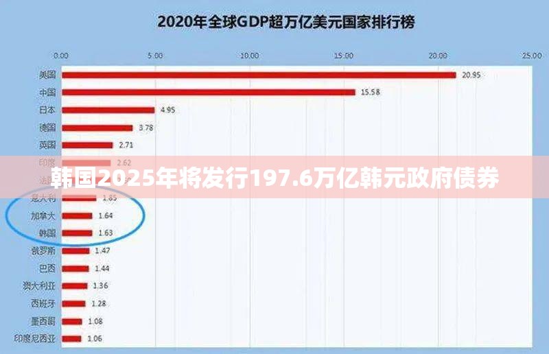 韩国2025年将发行197.6万亿韩元政府债券